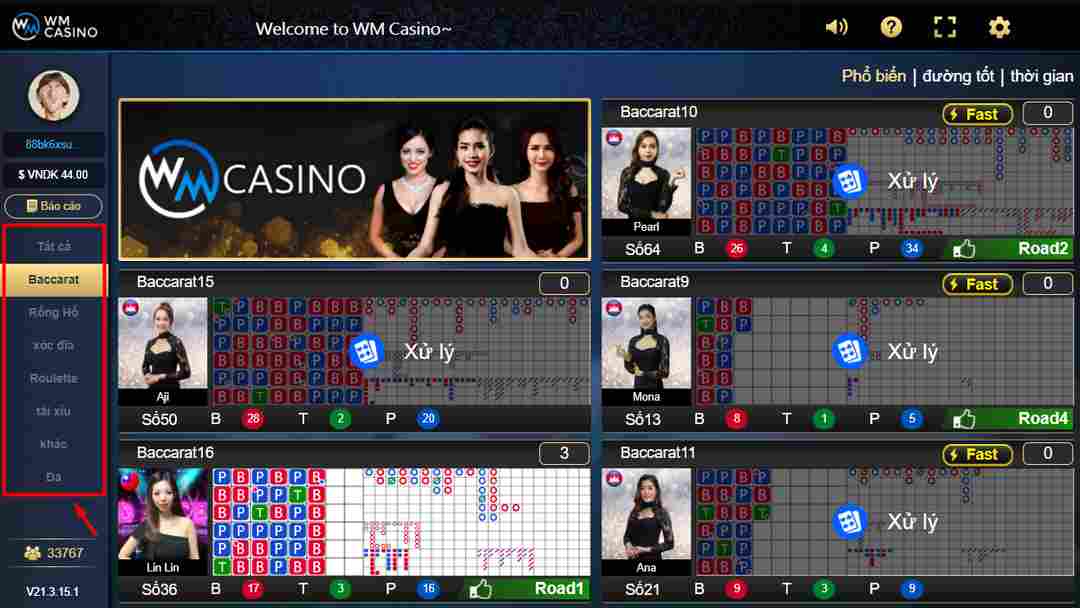 Wm casino được săn đón nhất thị trường bởi sở hữu siêu phẩm ăn khách